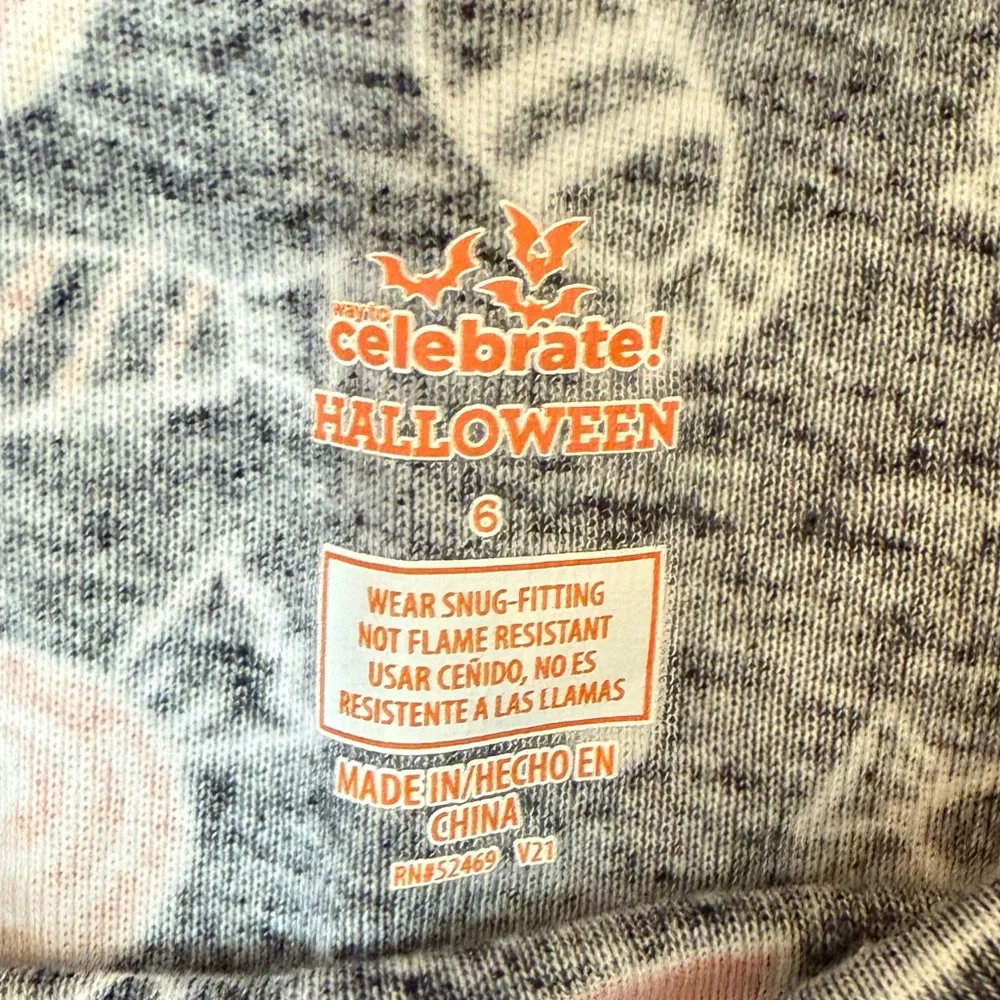NWOT Size 6 Celebrate Halloween Candy Pajamas